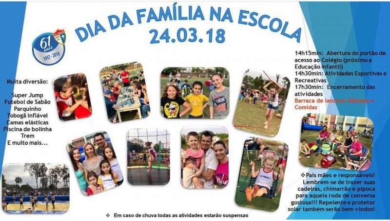DIA DA FAMÍLIA NA ESCOLA - COLÉGIO LA SALLE 