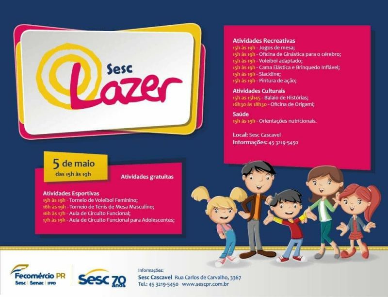 SESC LAZER - CASCAVEL