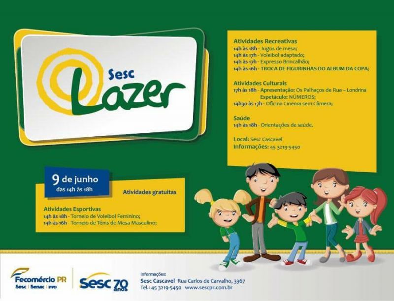 SESC LAZER - CASCAVEL