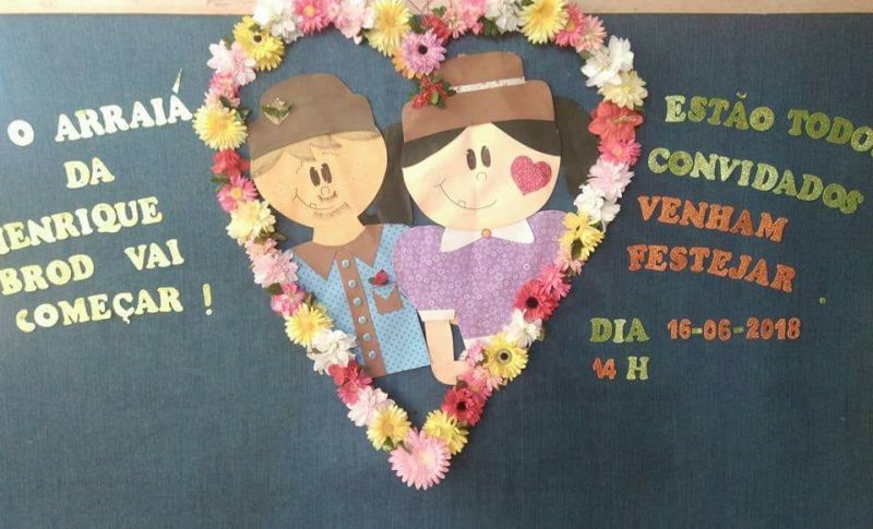 FESTA JUNINA - ESCOLA MUNICIPAL HENRIQUE BROD