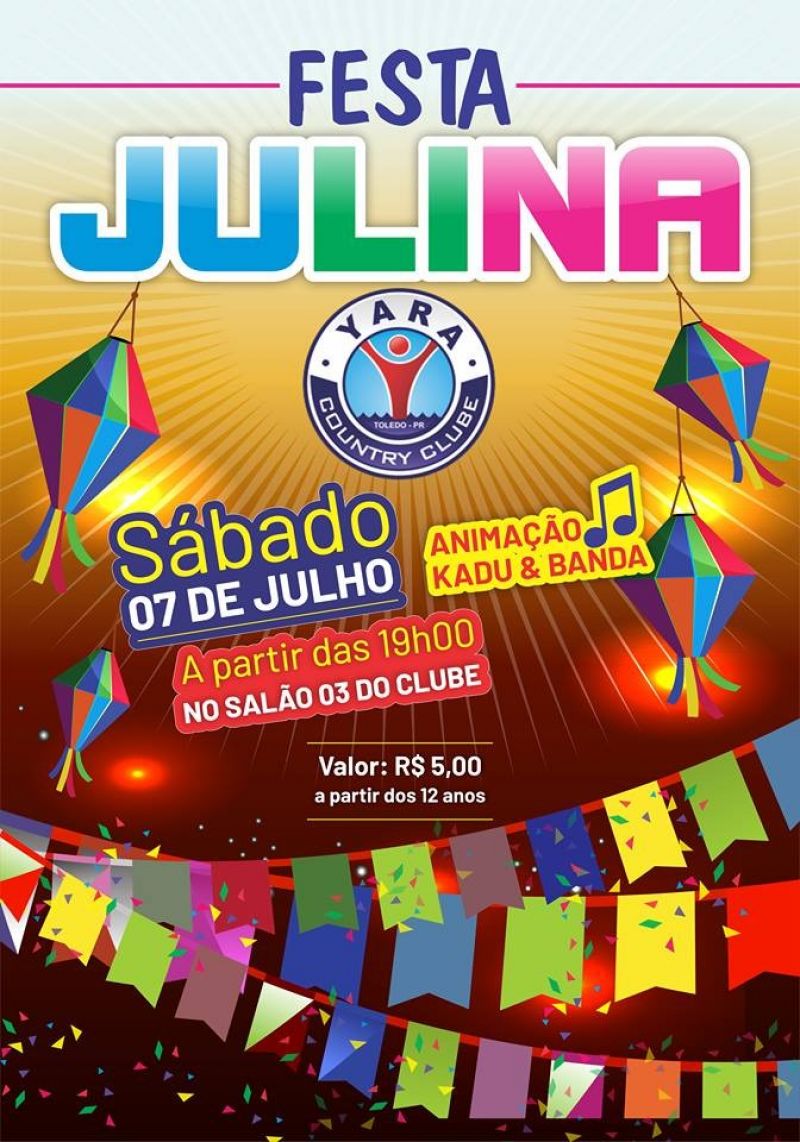 FESTA JULINA - YARA COUNTRY CLUBE