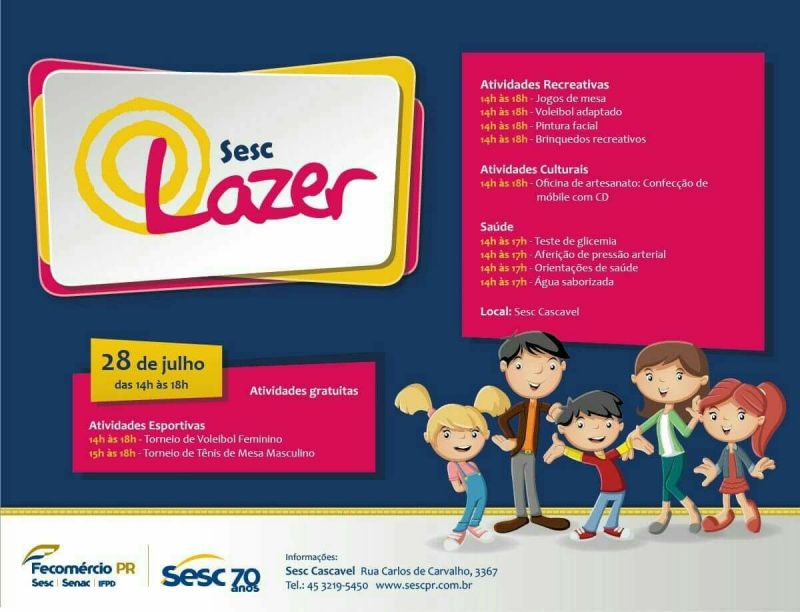 SESC LAZER - CASCAVEL