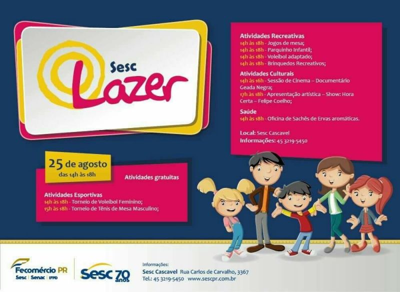SESC LAZER - CASCAVEL